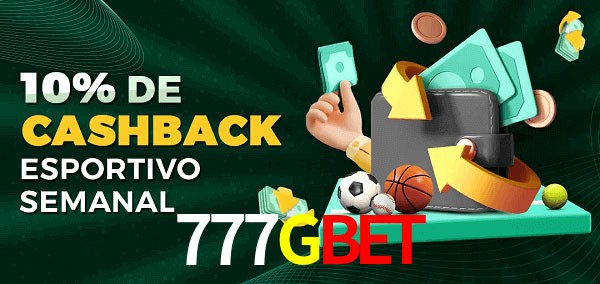 10% de bônus de cashback na 777Gbet